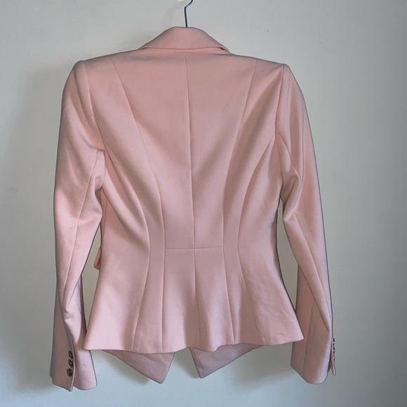 WHBM Light Pink Double Breasted Blazer - Picture 8 of 12